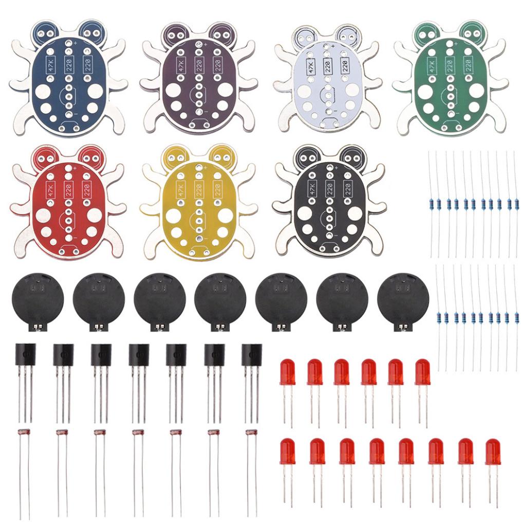 Interesting Diy Electronics Projects - Zestaw elektroniczny DIY z diodami LED