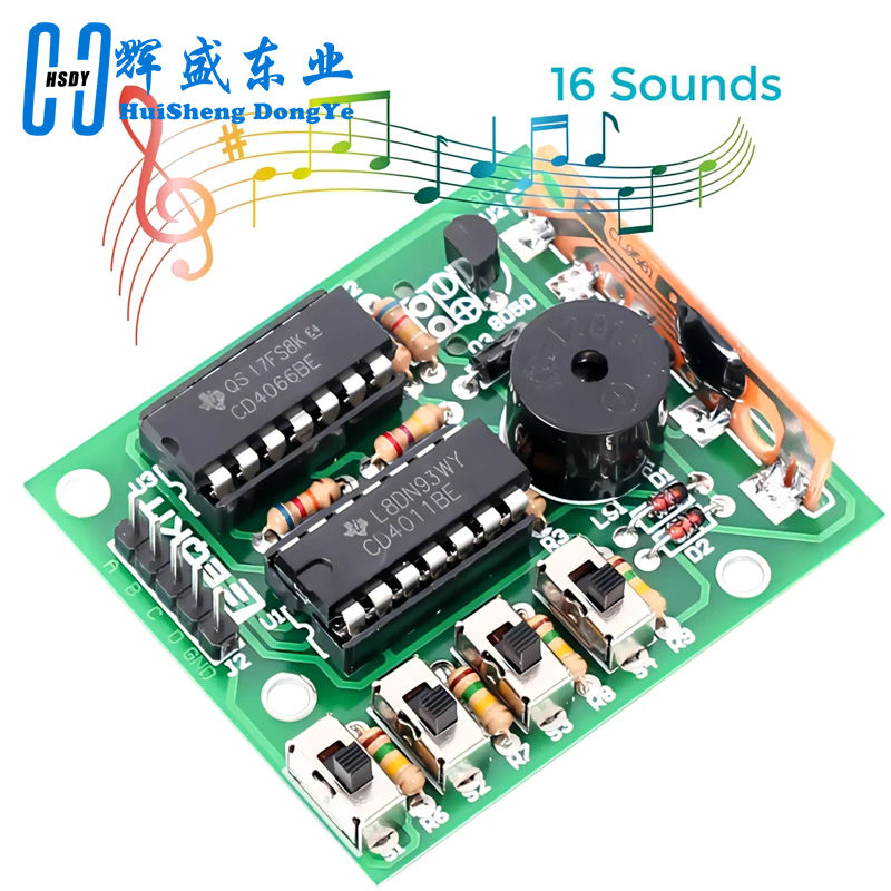 Diy Audio Electronics Kit - 16 Music Sound Box BOX-16 Board