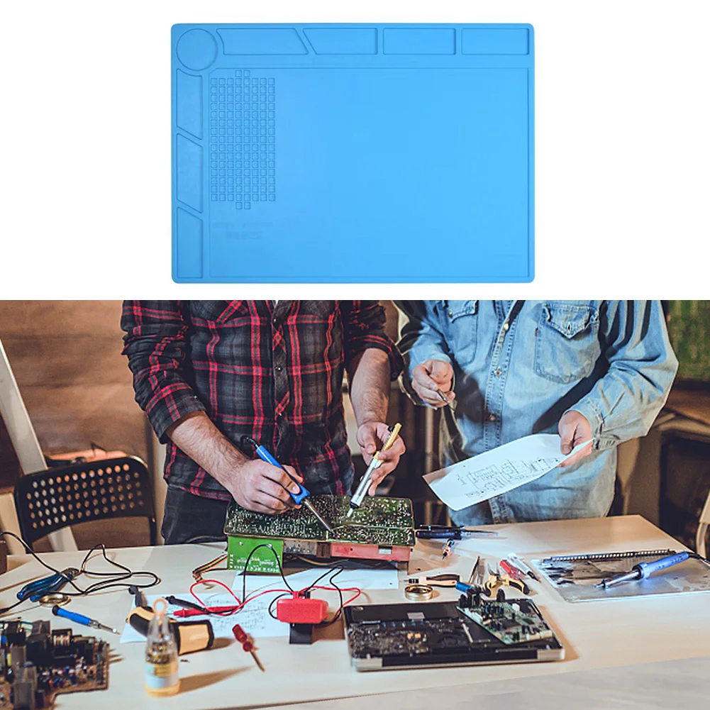 Diy Electronics Workstation - 1 szt. Mata lutownicza S-130 Antystatyczna,