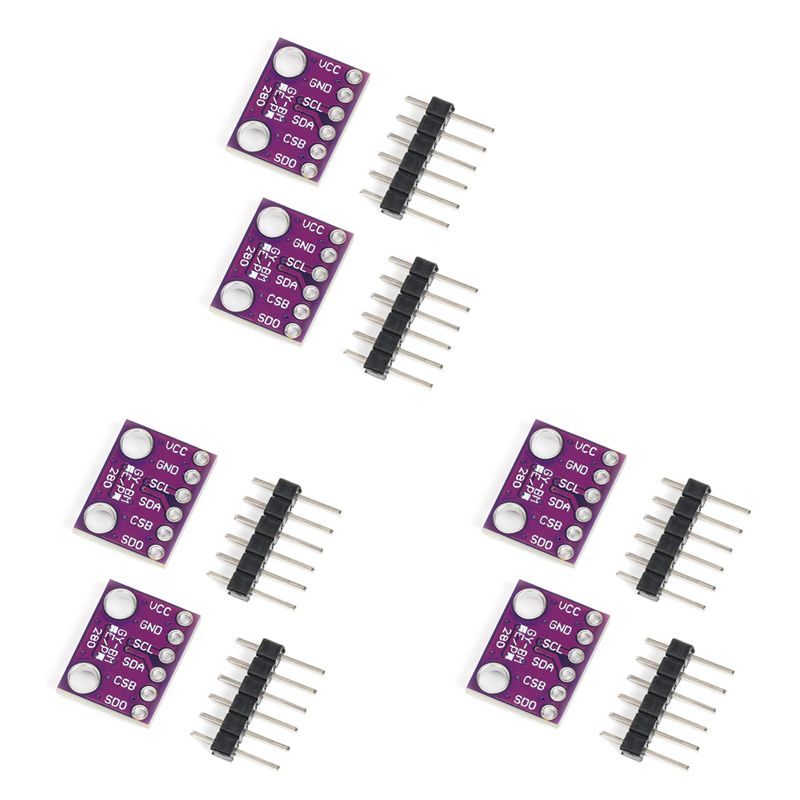 Bme280 Humidity Sensor - A93E-6PCS BME280 3.3V Moduł Czujnika Ciśnienia