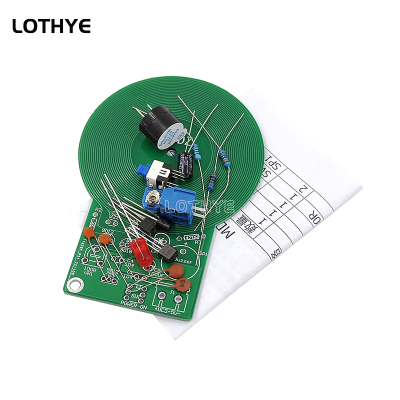Diy Electronics Set - DC 3V-5V zestaw wykrywacza metali DIY