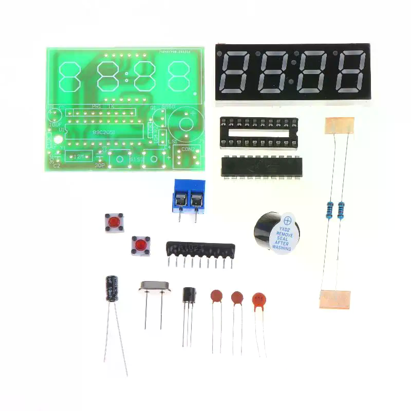 Diy Electronics Workshop - Zestaw do samodzielnego montażu cyfrowego zegara
