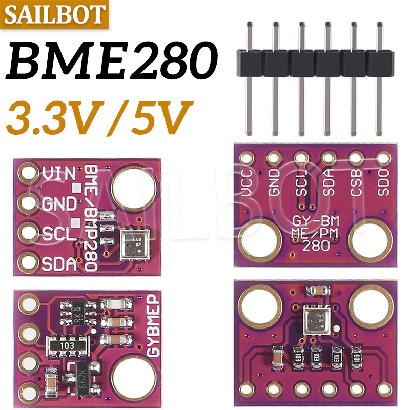 Bme280 Humidity Sensor - BME280 5V 3.3V czujnik cyfrowy temperatura