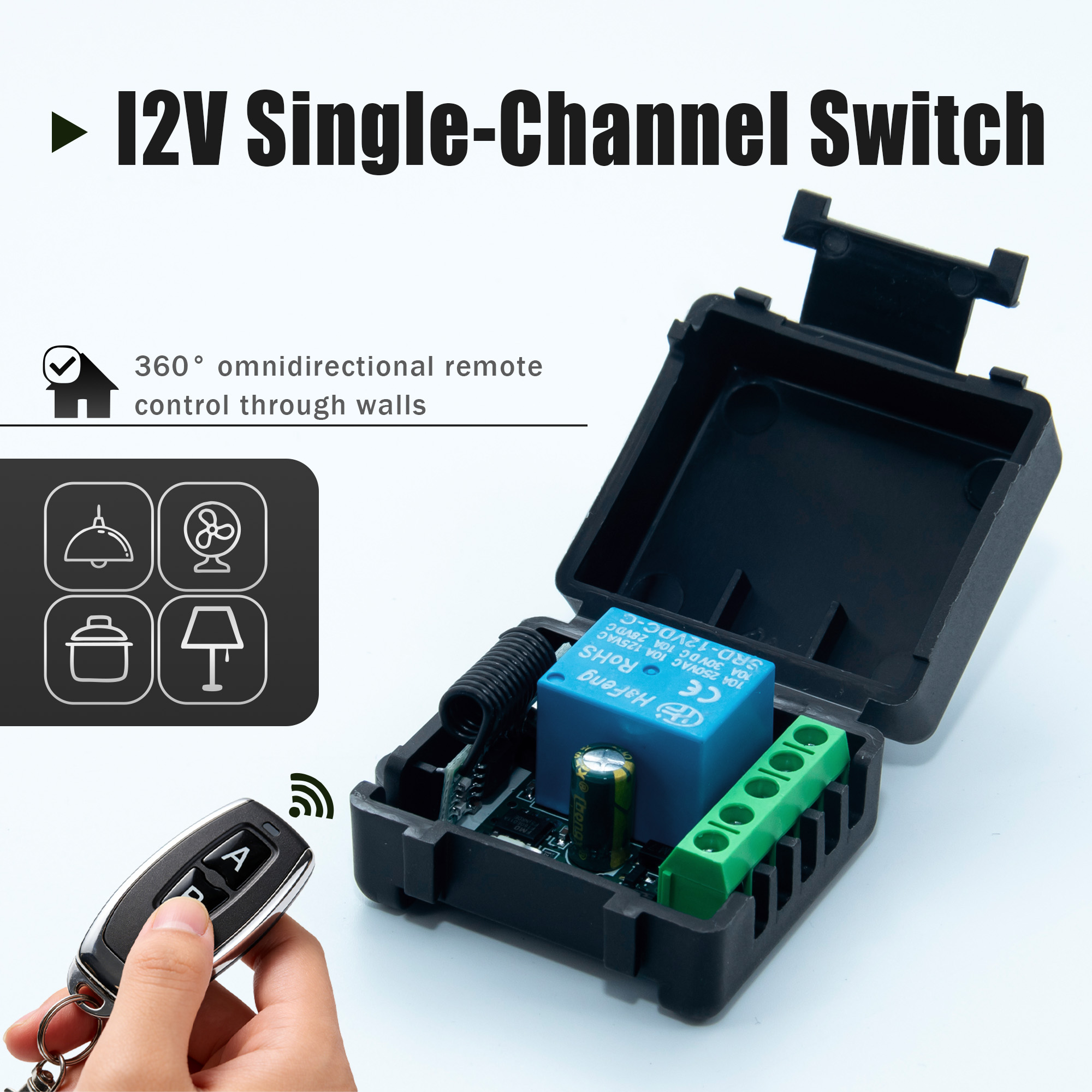 Bezprzewodowy przełącznik zdal – Rf 433Mhz Module recenzja i cena