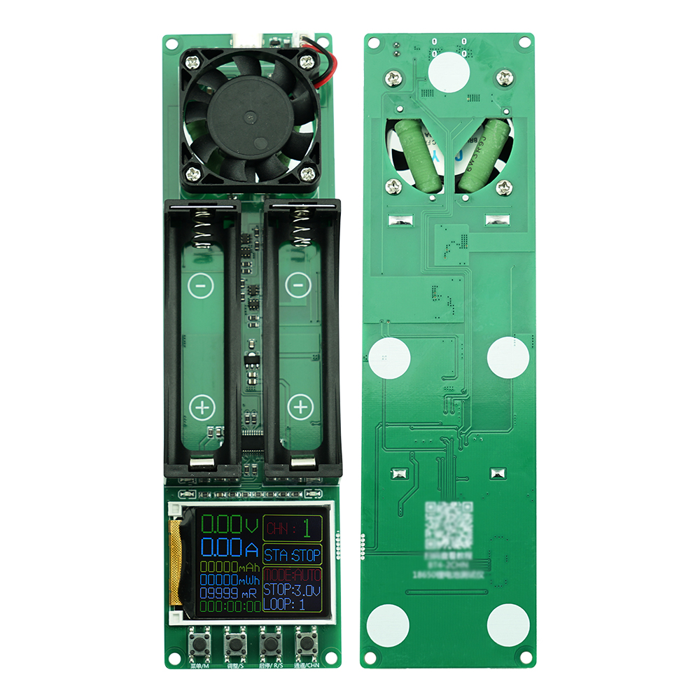 Tester pojemności baterii 2-CH – Diy Electronic Load recenzja i cena
