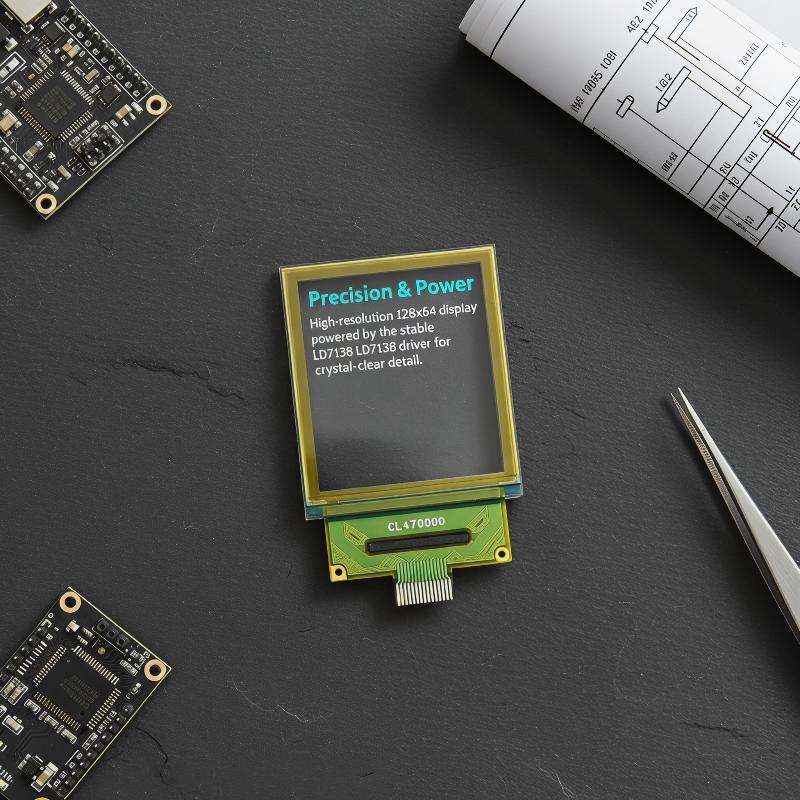 Przezroczysty wyświetlacz PMOL – Diy Wearable Electronics recenzja i cena