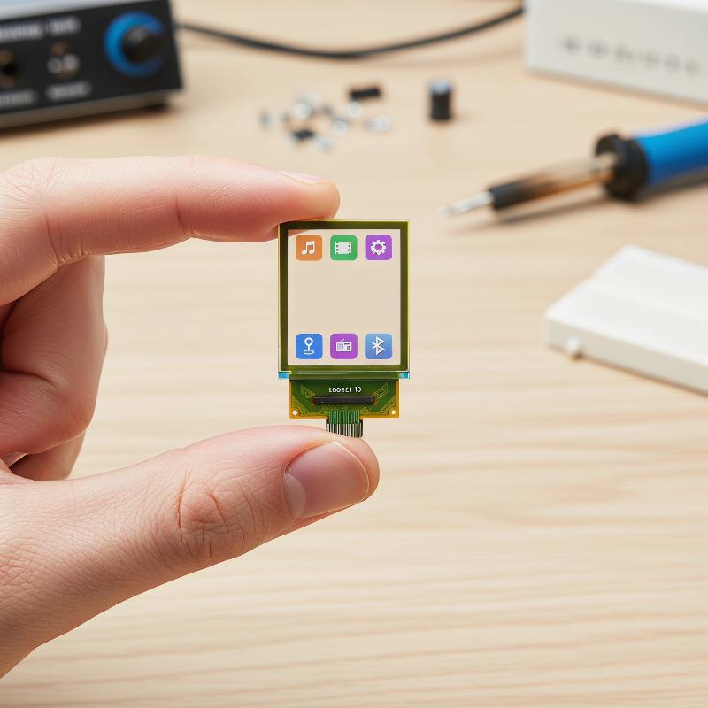 Przezroczysty wyświetlacz PMOL – Diy Wearable Electronics recenzja i cena