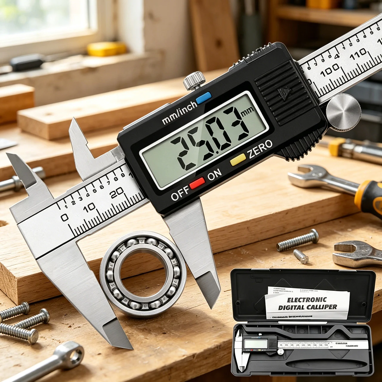 Elektroniczny suwmiarka cyfrow – Diy Electronics Workshop recenzja i cena