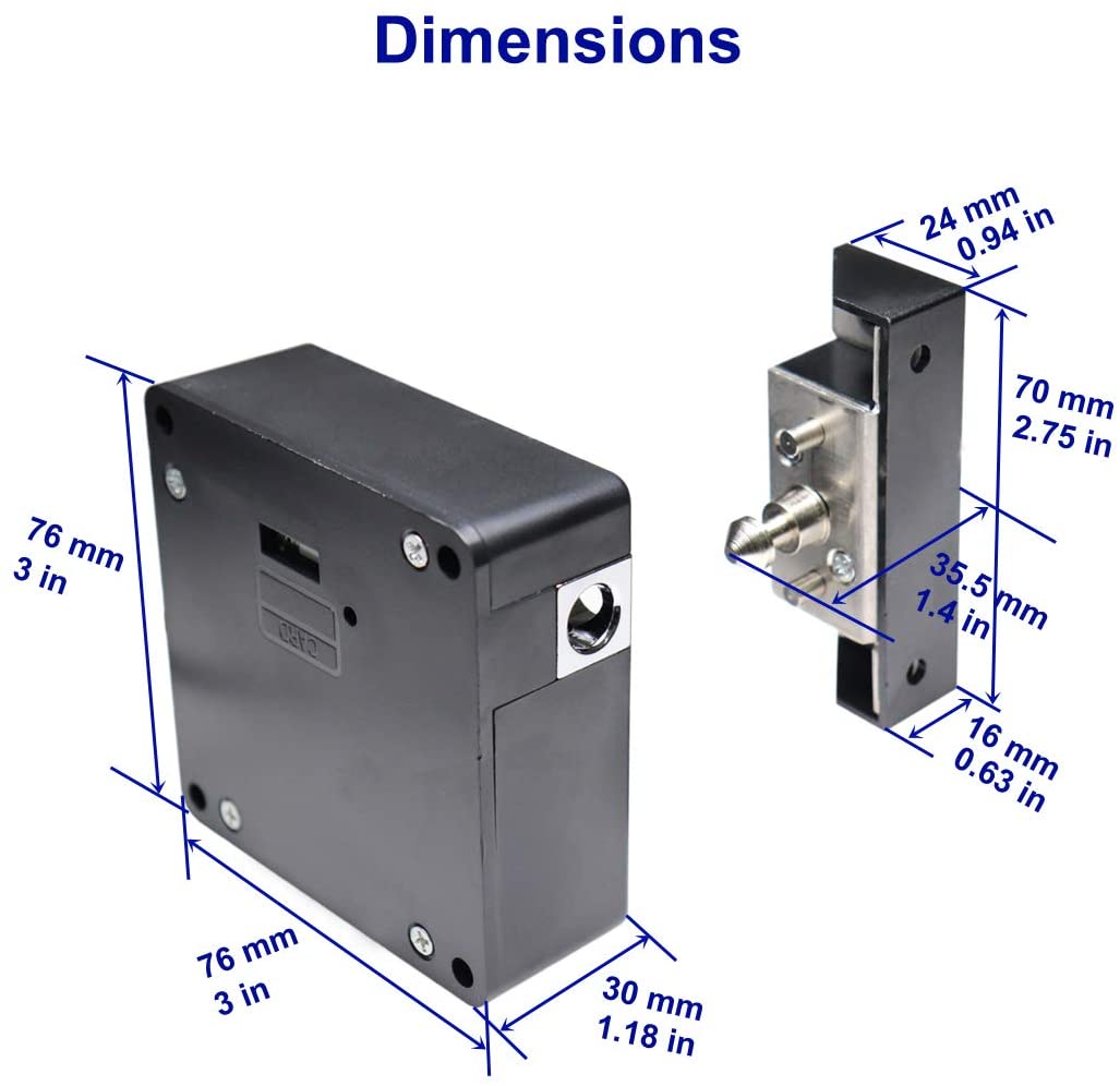 RFID elektroniczna blokada do  – Diy Electronics Cabinet recenzja i cena