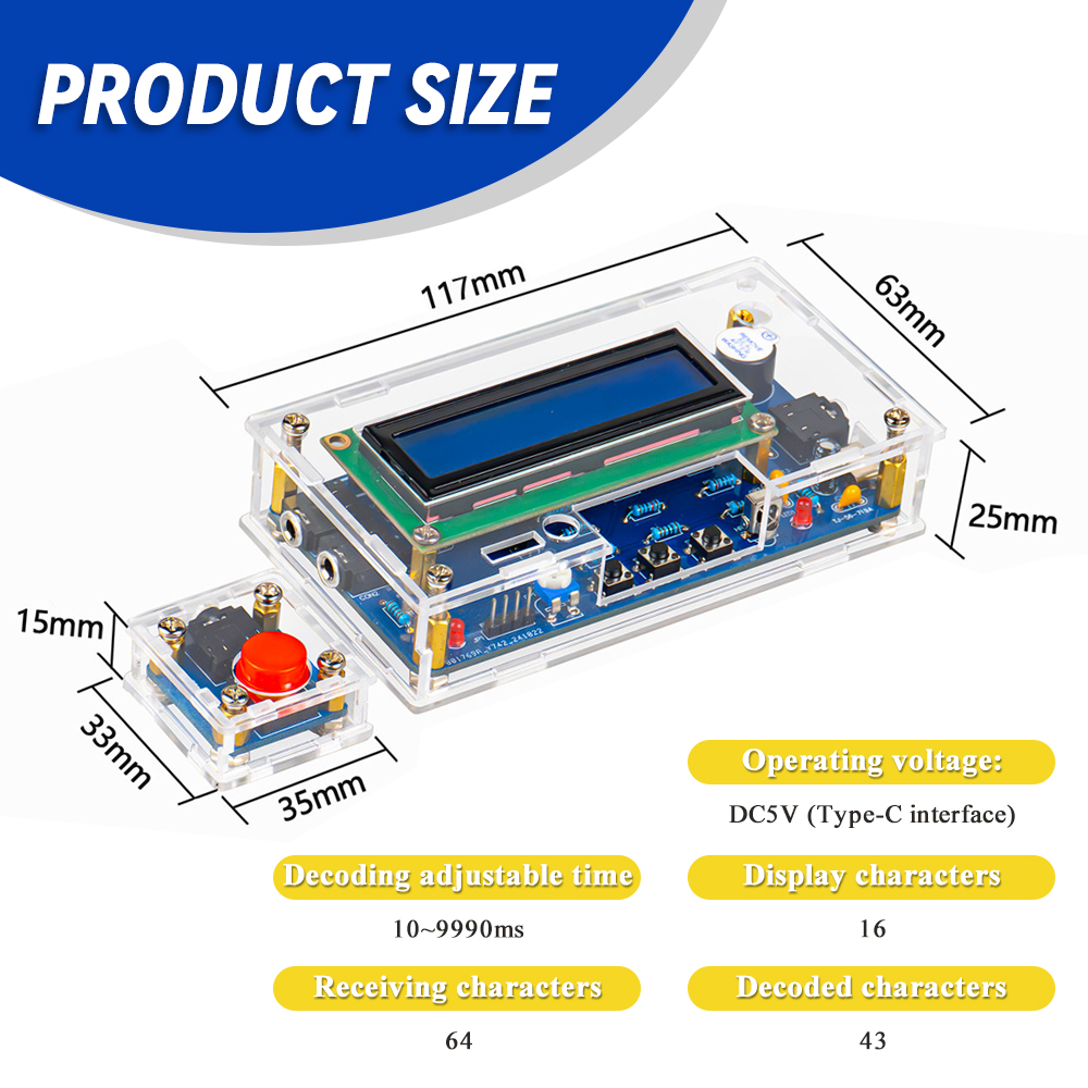 DIY Dekodowanie telegrafu z wy – R/Diy Electronics recenzja i cena