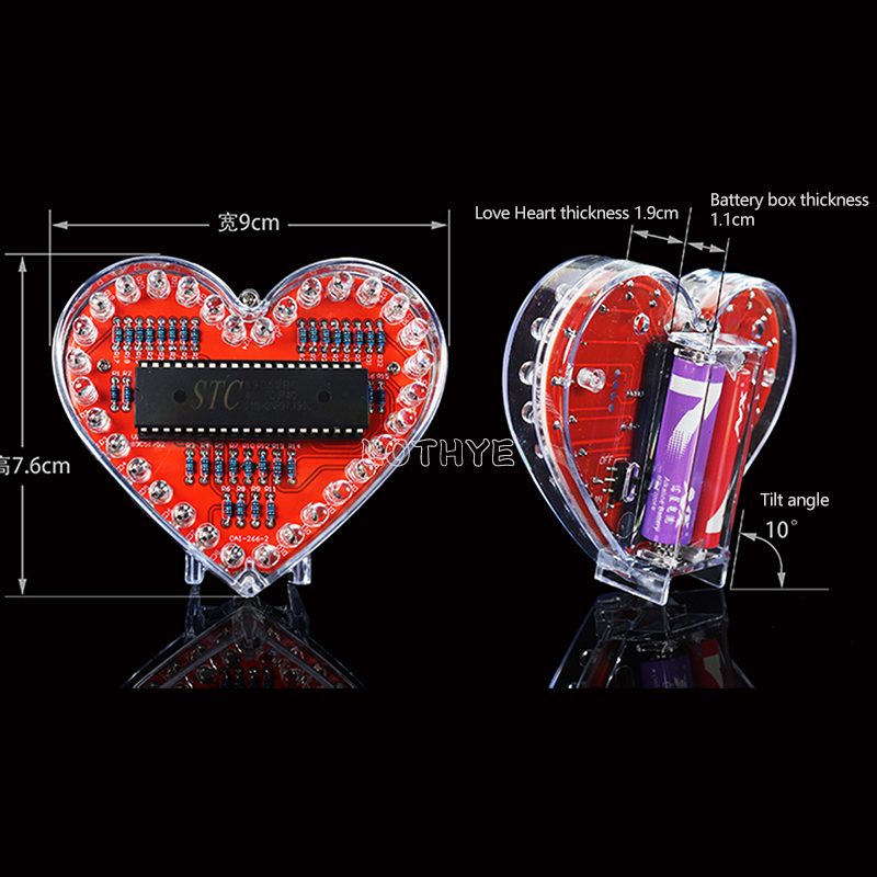 RGB kolorowe płynące światło w – Diy Electronics Set recenzja i cena
