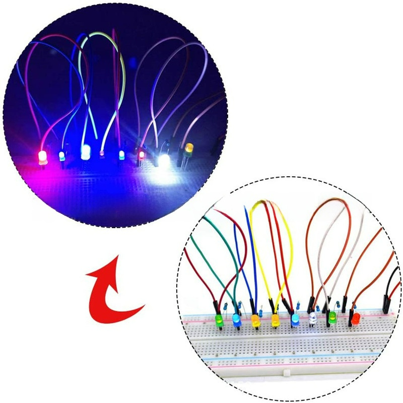400 SZTUK diod LED 3mm z podwó – R/Diy Electronics recenzja i cena