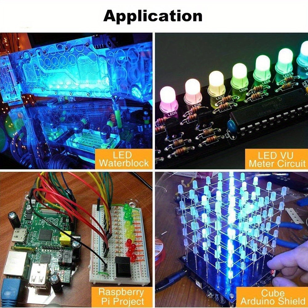 Zestaw diod LED 3mm 5mm wielok – R/Diy Electronics recenzja i cena