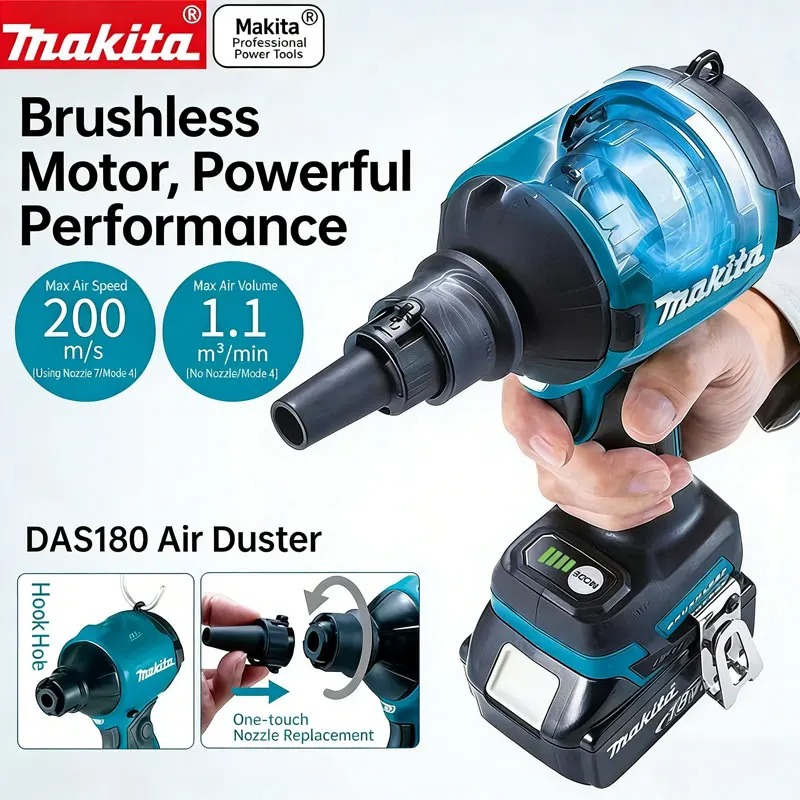 Makita DAS180 18V Bezszczotkow – Diy Electronics Workshop recenzja i cena
