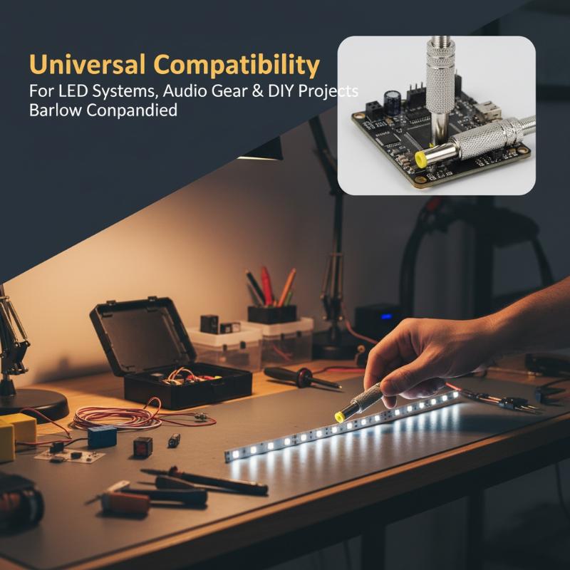 Metalowe złącza zasilania DC 1 – Diy Electronics Workshop recenzja i cena