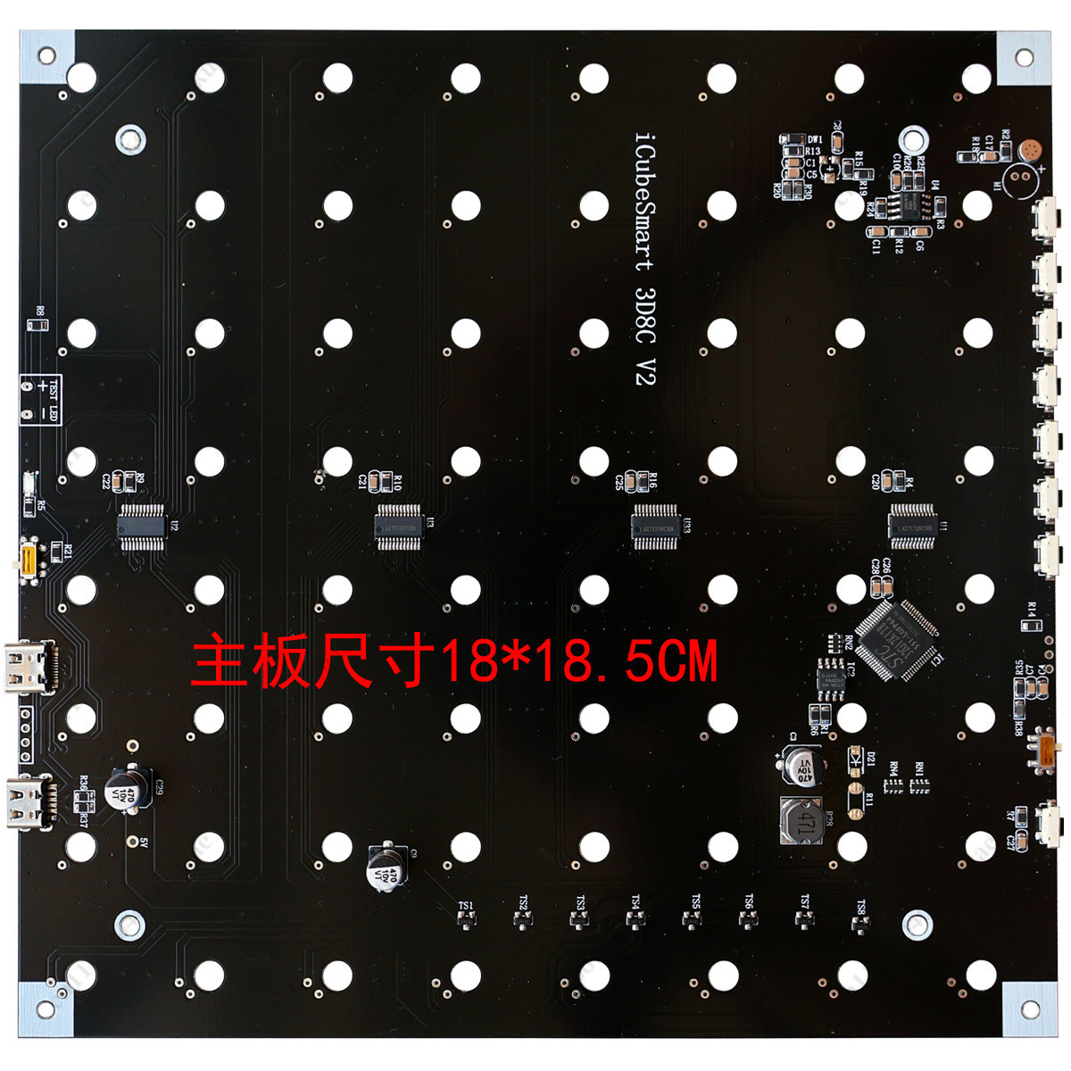 Zestaw DIY Kolorowa Kostka LED – Diy Electronics Set recenzja i cena
