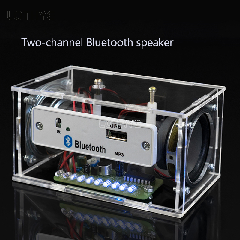 Mini podwójny głośnik Bluetoot – Diy Audio Electronics Kit recenzja i cena